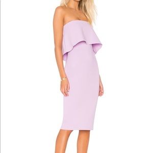 LIKELY Diggs MIDI Dress in Twilight Mist